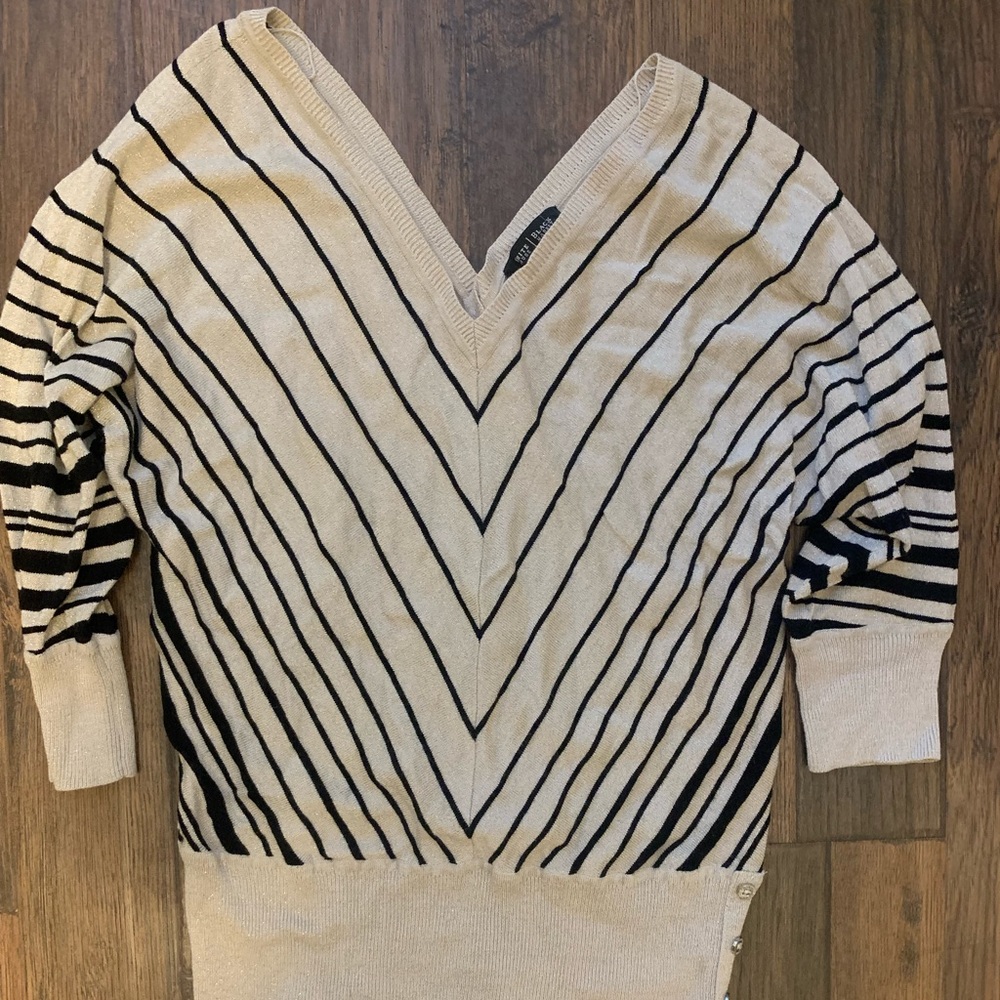 Shimmer sweater top